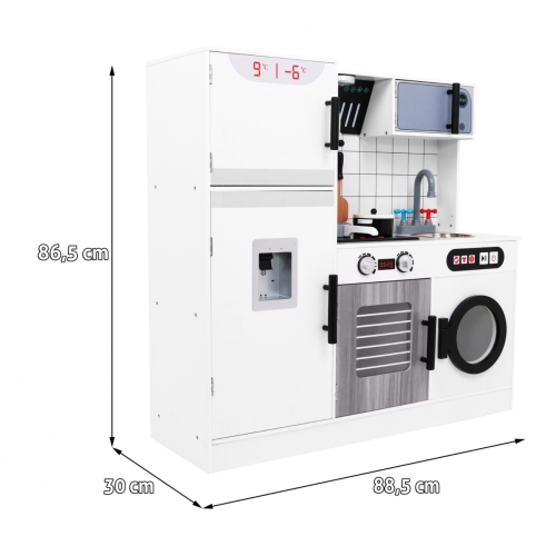 Drewniana Kuchnia dla Dzieci Światło Dźwięk PH02D012.SZ